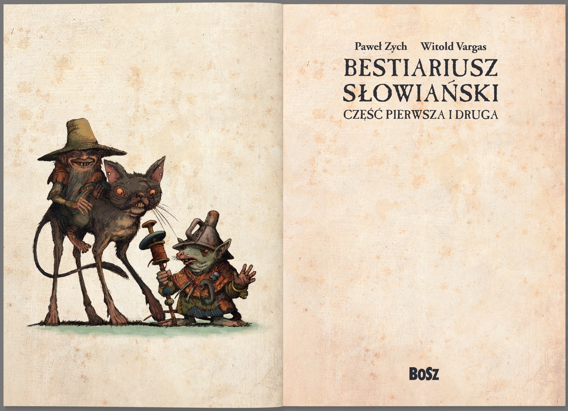 Bestiariusz słowiański. Część pierwsza i druga - Wydawnictwo BoSz