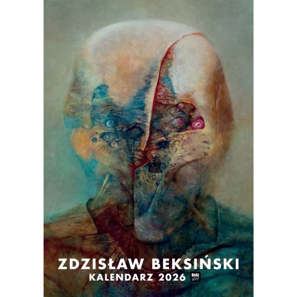 Kalendarz Beksiński 2026 A3 wzór 10