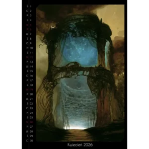 Kalendarz Beksiński 2026 A3 wzór 4 - obrazek 6