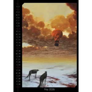 Kalendarz Beksiński 2026 A3 wzór 4 - obrazek 7