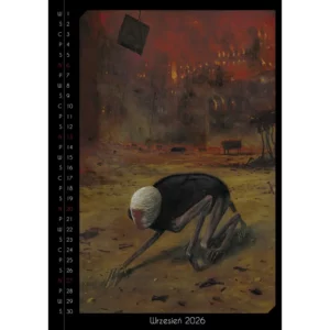 Kalendarz Beksiński 2026 A3 wzór 4 - obrazek 11