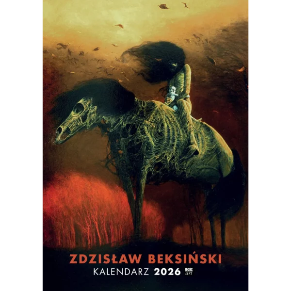 Kalendarz Beksiński 2026 A3 wzór 8