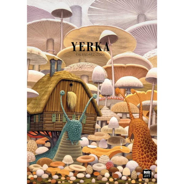 Kalendarz Jacek Yerka 2026 A3 wzór 2