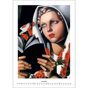 Kalendarz Tamara Łempicka 2026 A3 wzór 2 - obrazek 13
