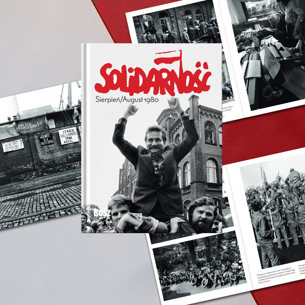 Solidarność. Sierpień-August 1980 – miniatura albumu grafika