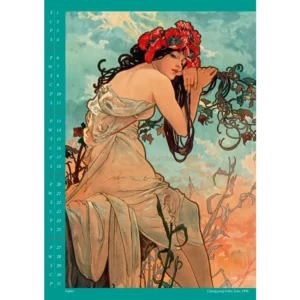 Kalendarz Alfons Mucha 2026 A3 - obrazek 9