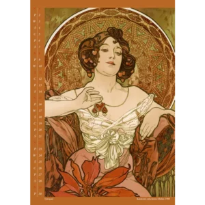 Kalendarz Alfons Mucha 2026 A3 - obrazek 13