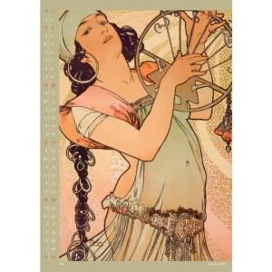 Kalendarz Alfons Mucha 2026 A3 - obrazek 7