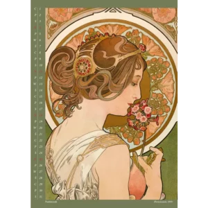 Kalendarz Alfons Mucha 2026 A3 - obrazek 12