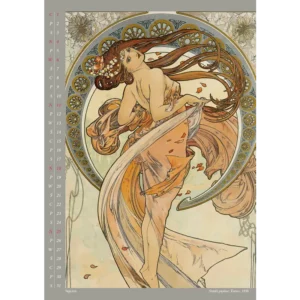 Kalendarz Alfons Mucha 2026 A3 - obrazek 3