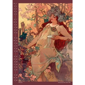 Kalendarz Alfons Mucha 2026 A3 - obrazek 11