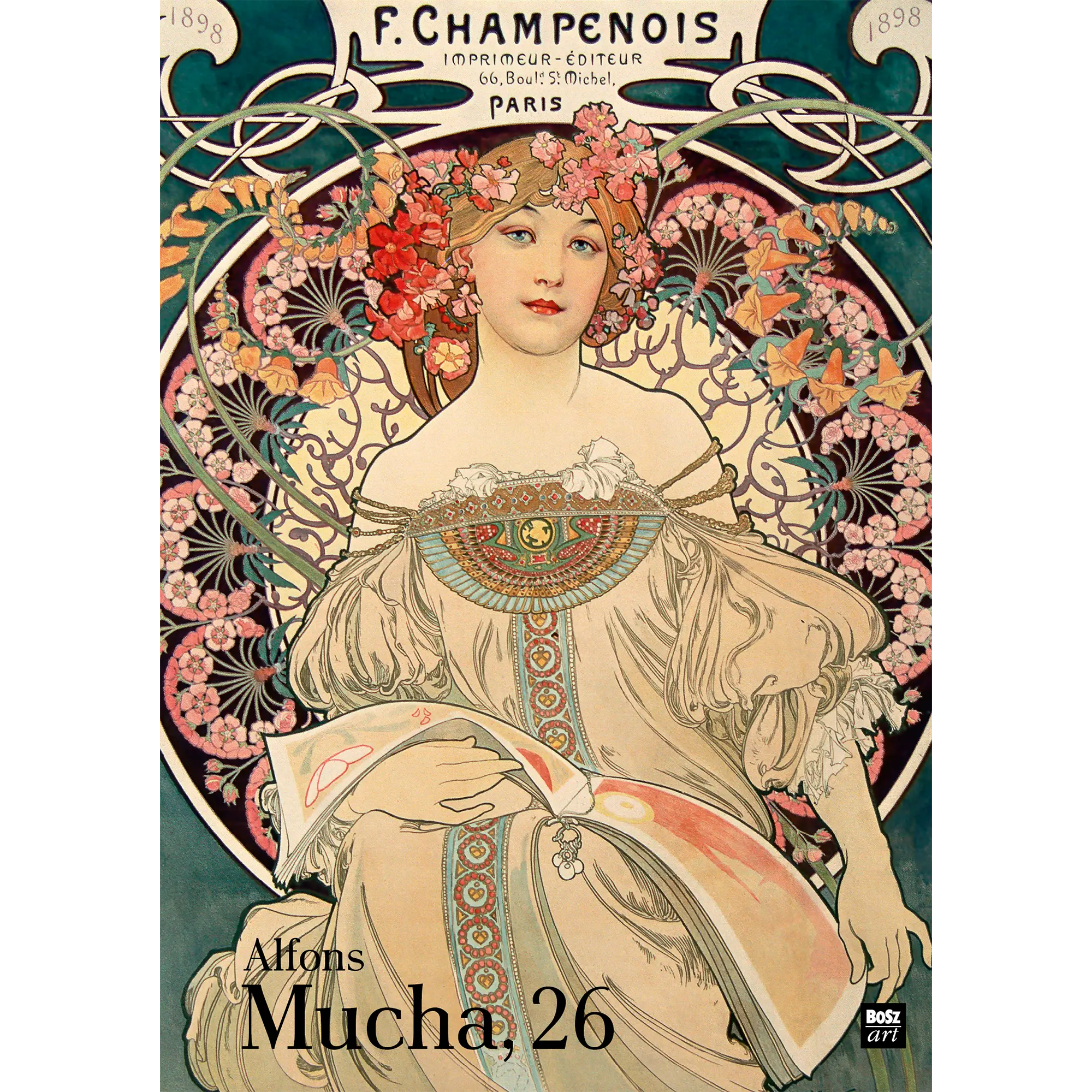 Kalendarz Alfons Mucha 2026