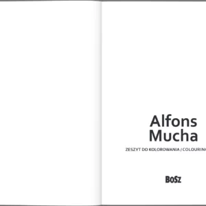 Alfons Mucha - zeszyt do kolorowania - obrazek 2