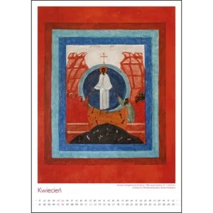 Kalendarz Jerzy Nowosielski 2026 A3 Sacrum - obrazek 4