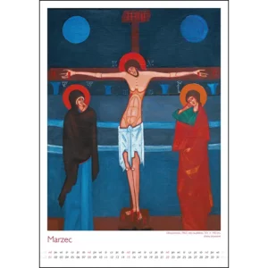 Kalendarz Jerzy Nowosielski 2026 A3 Sacrum - obrazek 3