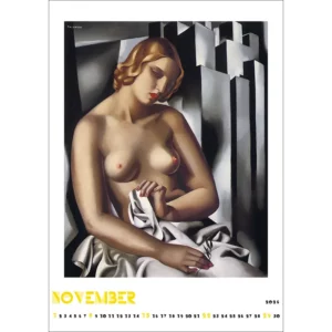 Kalendarz Tamara de Lempicka 2026 A3 wzór 1 - obrazek 13