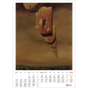 Kalendarz Beksiński 2027 A3 wzór 1 - obrazek 9
