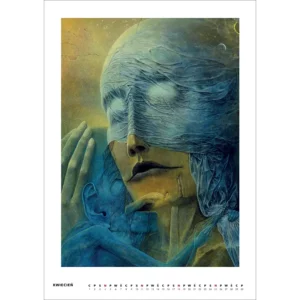 Kalendarz Beksiński 2027 A3 wzór 10 - obrazek 6