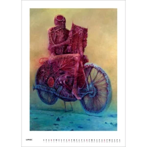 Kalendarz Beksiński 2027 A3 wzór 10 - obrazek 9