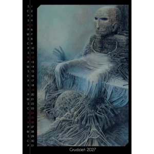 Kalendarz Beksiński 2027 A3 wzór 4 - obrazek 14