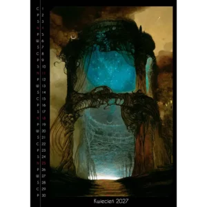 Kalendarz Beksiński 2027 A3 wzór 4 - obrazek 6