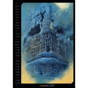 Kalendarz Beksiński 2027 A3 wzór 4 - obrazek 13