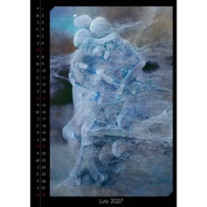 Kalendarz Beksiński 2027 A3 wzór 4 - obrazek 4