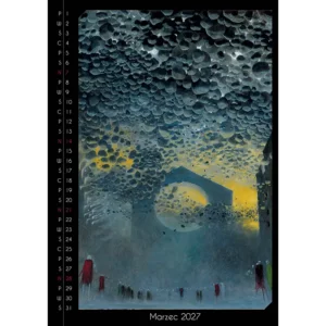 Kalendarz Beksiński 2027 A3 wzór 4 - obrazek 5