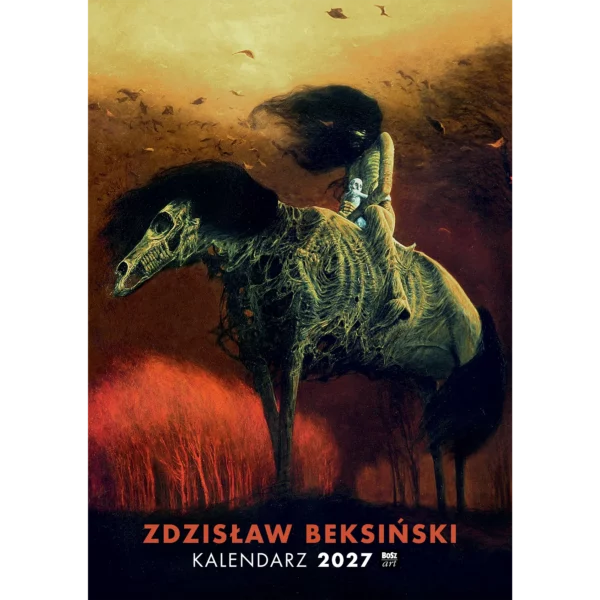 Kalendarz Beksiński 2027 A3 wzór 8