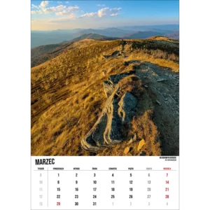 Kalendarz Bieszczady 2027 A3 - obrazek 5