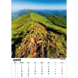 Kalendarz Bieszczady 2027 A3 - obrazek 10