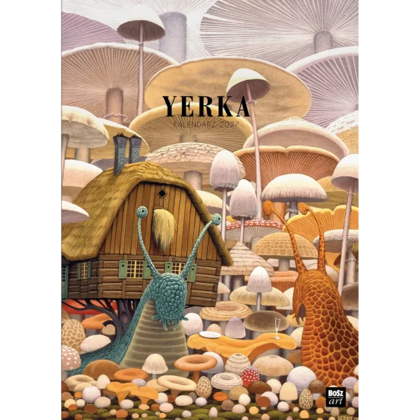 Kalendarz Jacek Yerka 2027 A3 wzór 2