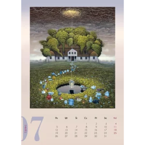 Kalendarz Jacek Yerka 2027 A3 wzór 2 - obrazek 9