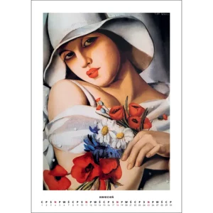 Kalendarz Tamara Łempicka 2027 A3 wzór 2 - obrazek 6