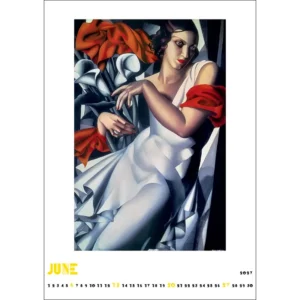 Kalendarz Tamara de Lempicka 2027 A3 wzór 1 - obrazek 8