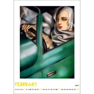 Kalendarz Tamara de Lempicka 2027 A3 wzór 1 - obrazek 4