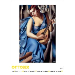 Kalendarz Tamara de Lempicka 2027 A3 wzór 1 - obrazek 12