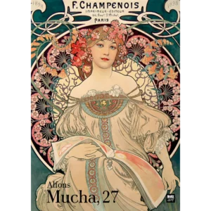 Kalendarz Alfons Mucha 2027 A3 - obrazek 1