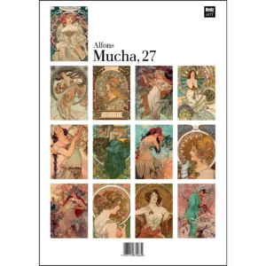 Kalendarz Alfons Mucha 2027 A3 - obrazek 2