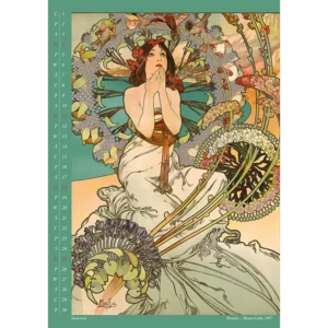 Kalendarz Alfons Mucha 2027 A3 - obrazek 6