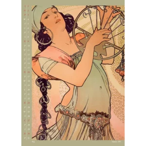 Kalendarz Alfons Mucha 2027 A3 - obrazek 7
