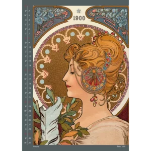 Kalendarz Alfons Mucha 2027 A3 - obrazek 10