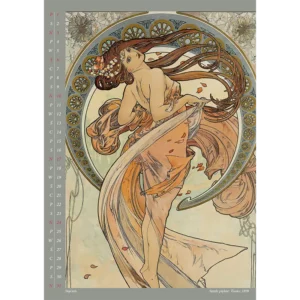 Kalendarz Alfons Mucha 2027 A3 - obrazek 3