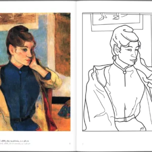 Paul Gauguin - zeszyt do kolorowania - obrazek 4