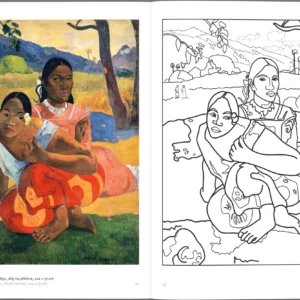 Paul Gauguin - zeszyt do kolorowania - obrazek 5